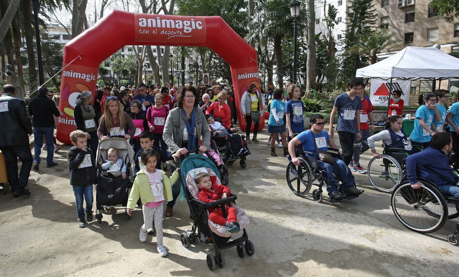 Celebración de la marcha 'Todos somos iguales'