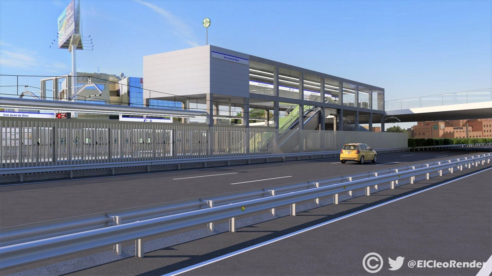 Estación de San Juan de Dios, en Bormujos.