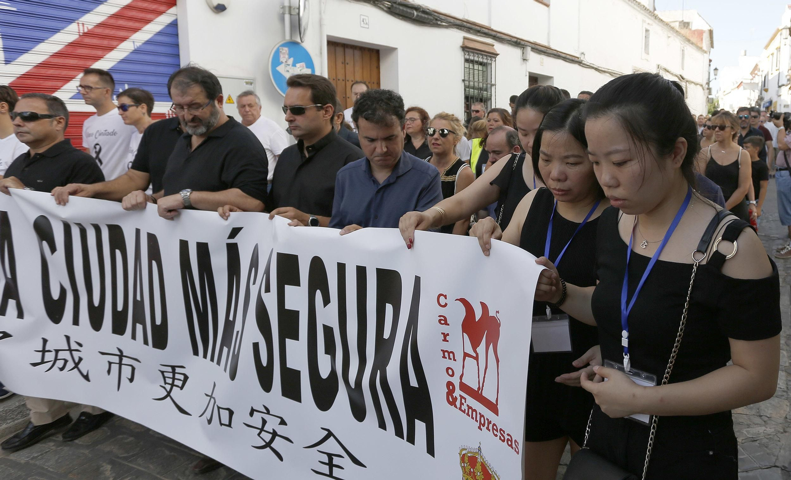 Manifestación en Carmona para exigir más seguridad