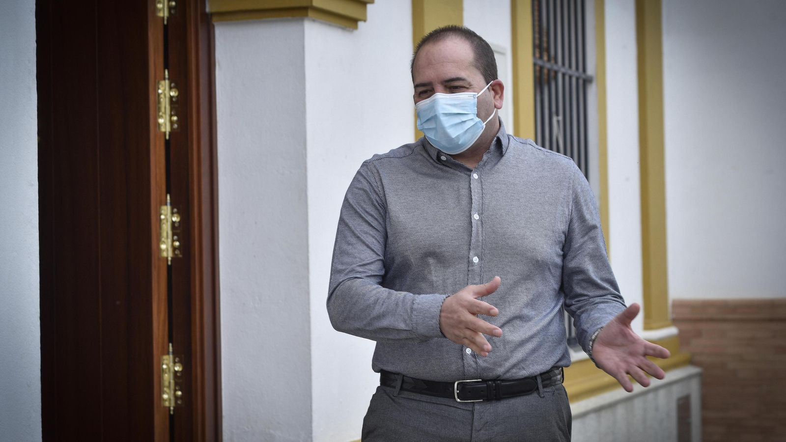 El alcalde de Albaida, José Antonio Gelo.