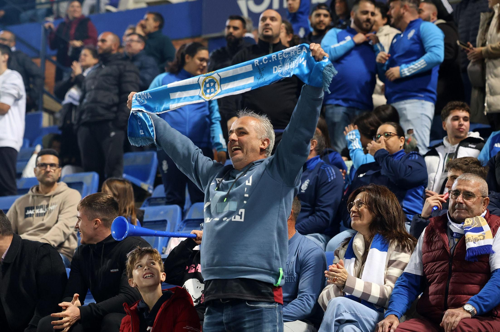 Imágenes del Recreativo de Huelva-Hércules CF