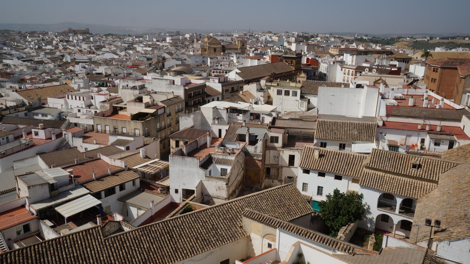 Panorámica de la localidad de Montilla.