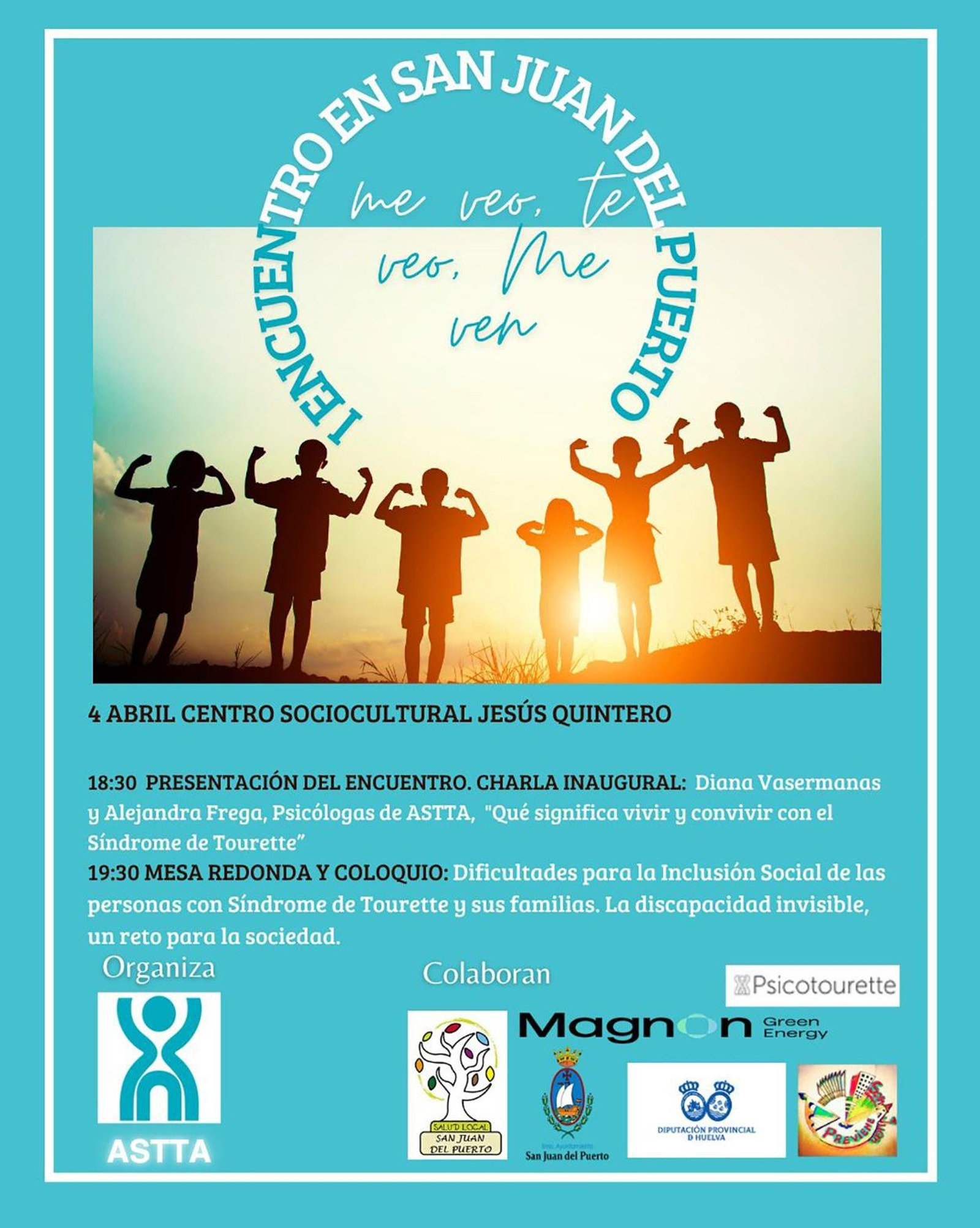 Cartel del encuentro. Cartel del encuentro.