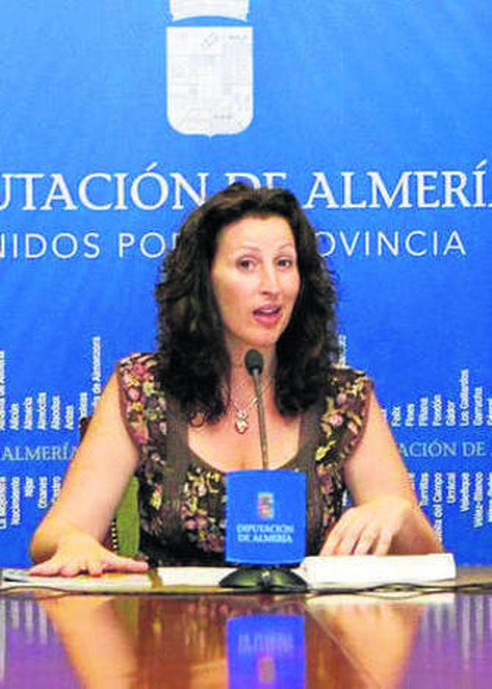 María Vázquez, diputada de Cultura.