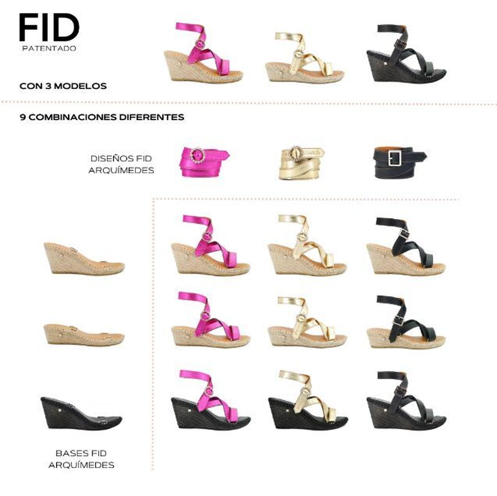 Algunos de los modelos.