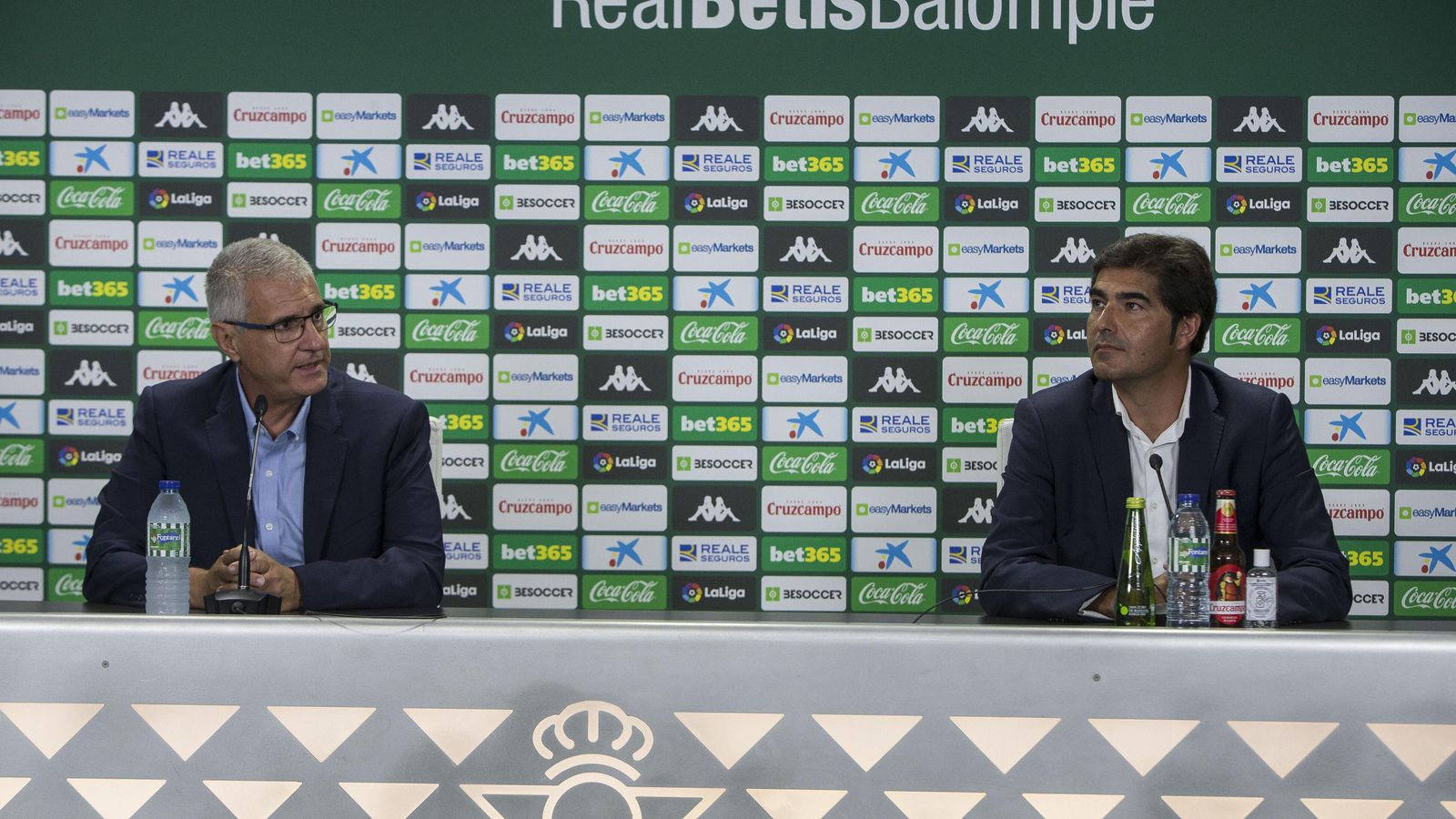 Antonio Cordón junto a Ángel Haro.