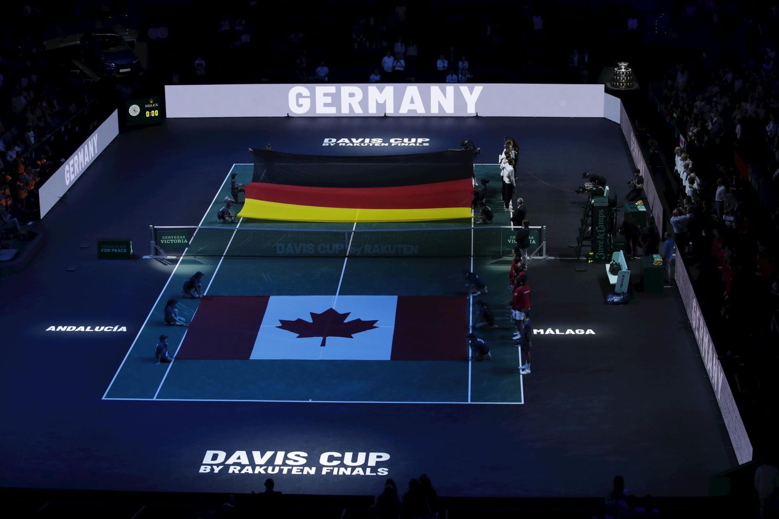 Jan Lennard Struff - Denis Shapovalov de la Copa Davis de Málaga