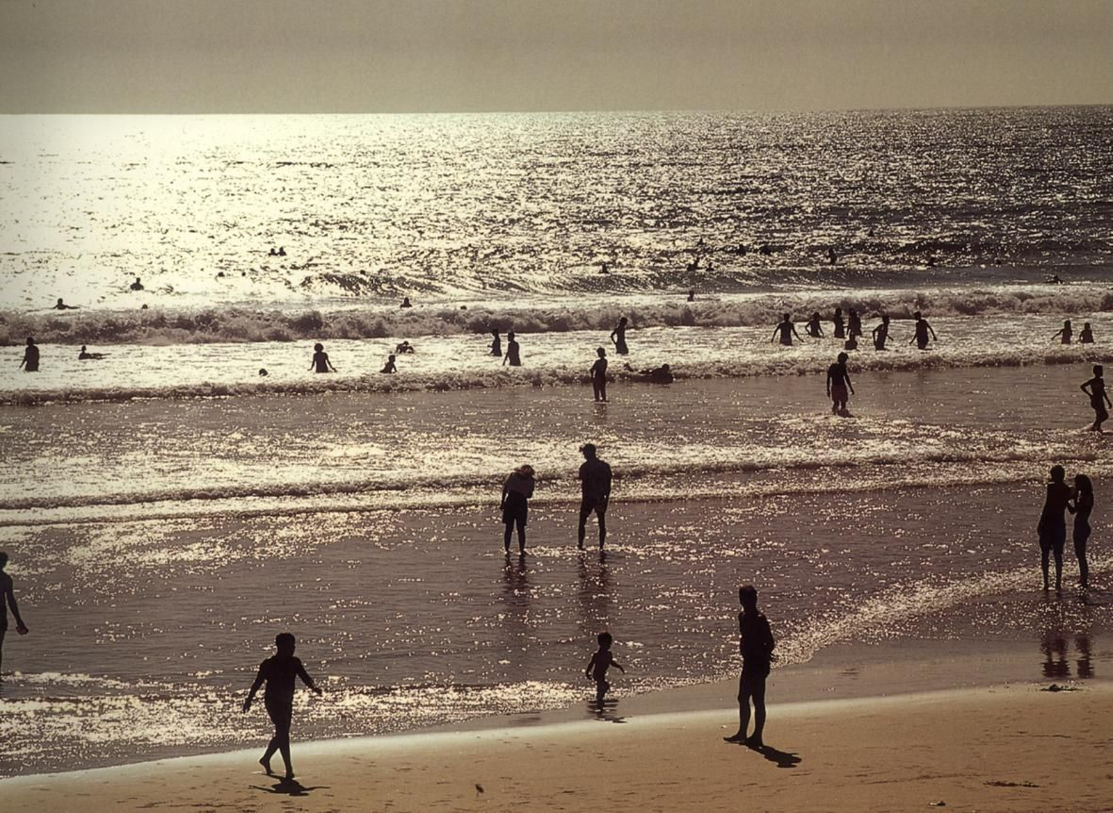Una playa del Algarve portugués.