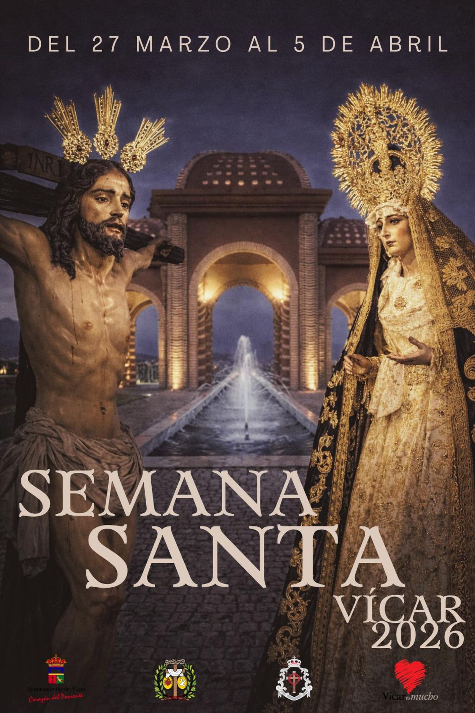 Cartel de la Semana Santa de Vícar.