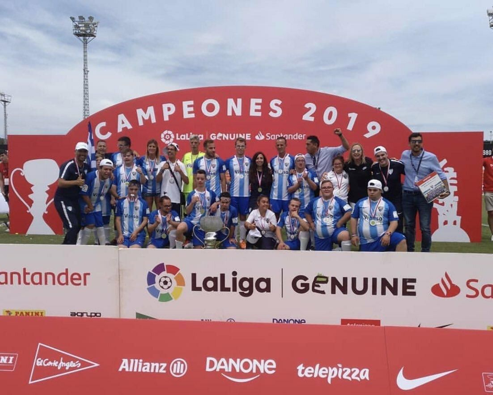 El Málaga  Genuine, campeón del Grupo Compañerismo