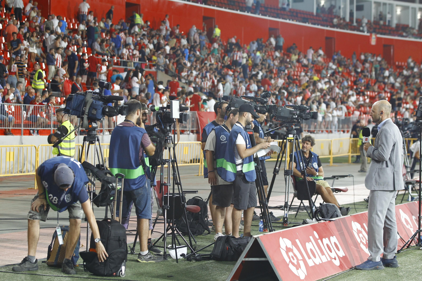 Imágenes del partido U.D. Almería-Real Madrid C.F. de la Liga Santander