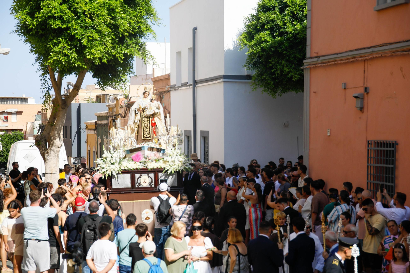 Procesión de Alabanza a la Santísima Virgen del Carmen de Almería