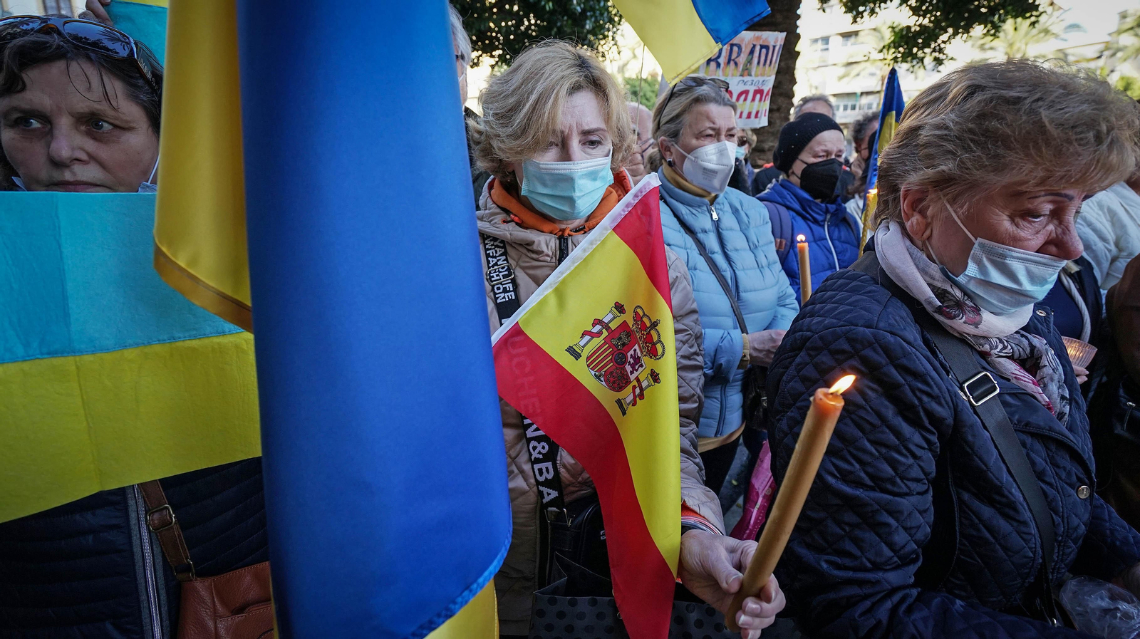 Concentración en Jerez por la paz en Ucrania