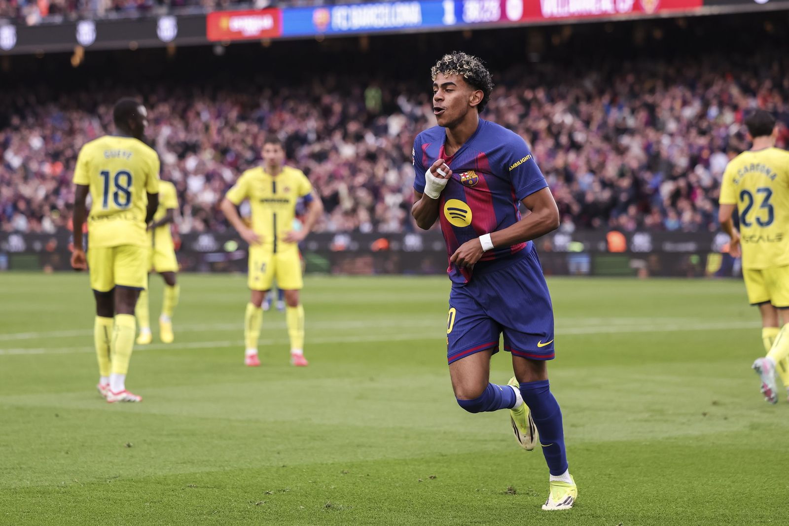 Las fotos del Barcelona-Villarreal en la gran tarde de Lamine