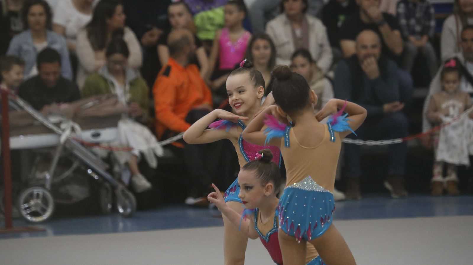 Torneo de gimnasia ritmica en el Tesorillo
