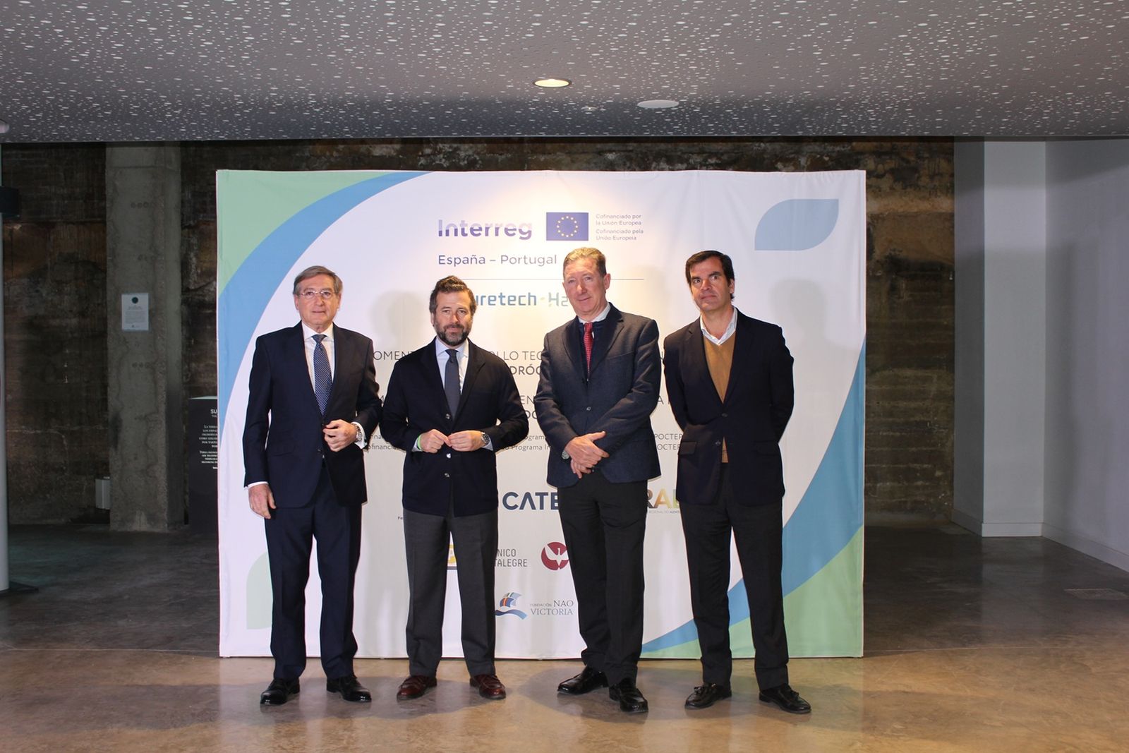 Foto de familia en el arranque del 'roadshow' del proyecto Futuretech H2.