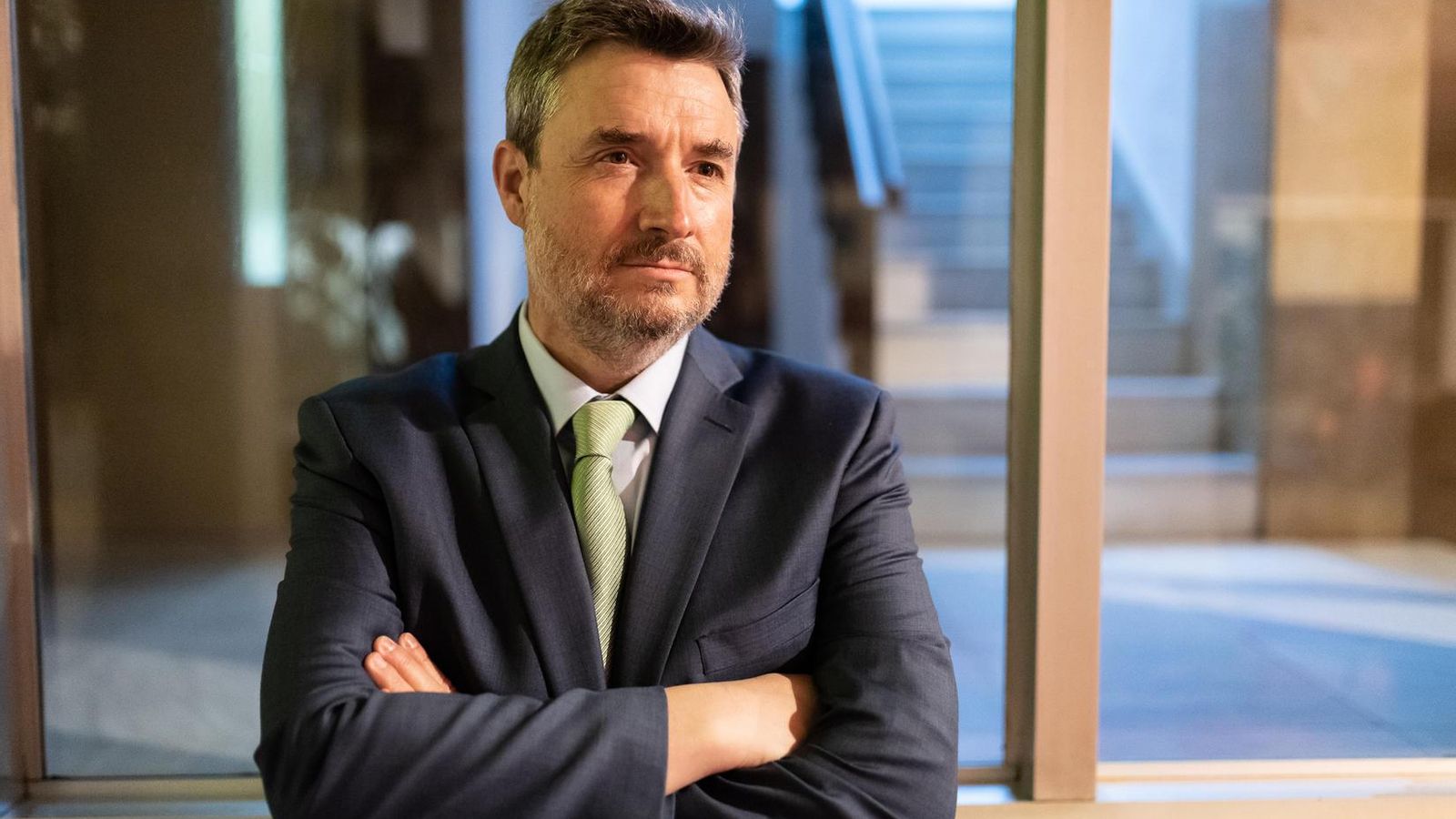 Millán García-Tola en Huelva el pasado miércoles.