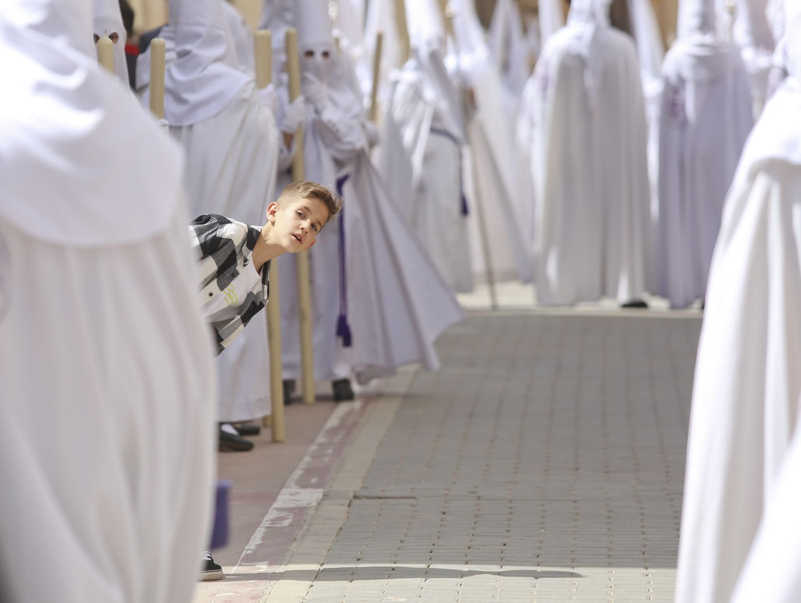 La procesión de Salutación este Domingo de Ramos, en fotos