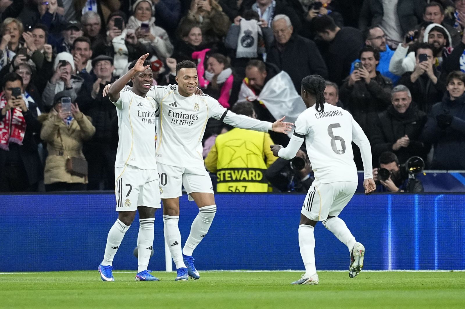 Las fotos del Real Madrid-Mónaco