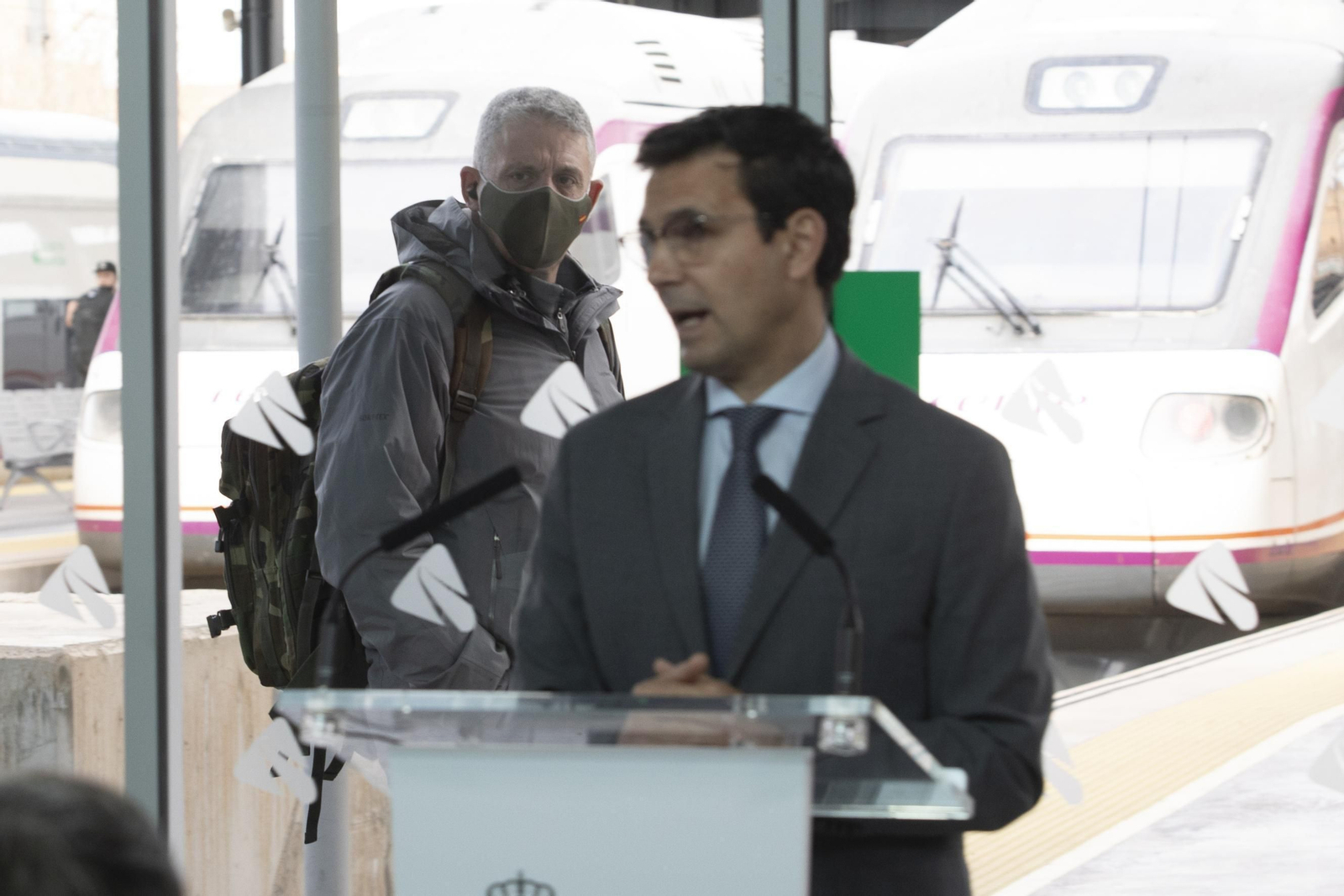 El primer viaje del AVE entre Málaga y Granada, en imágenes