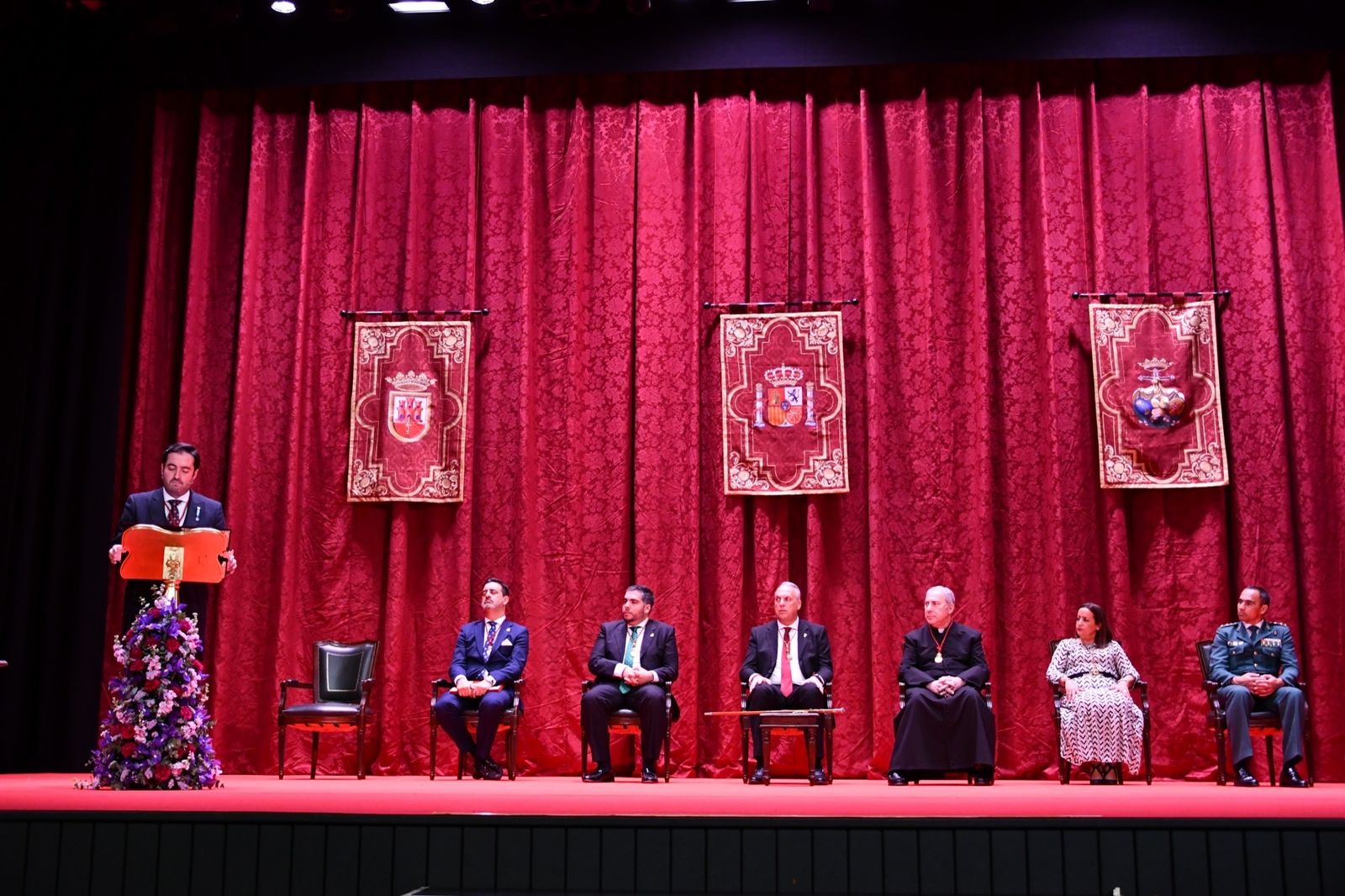 José Ángel Vázquez pronuncia su pregón.