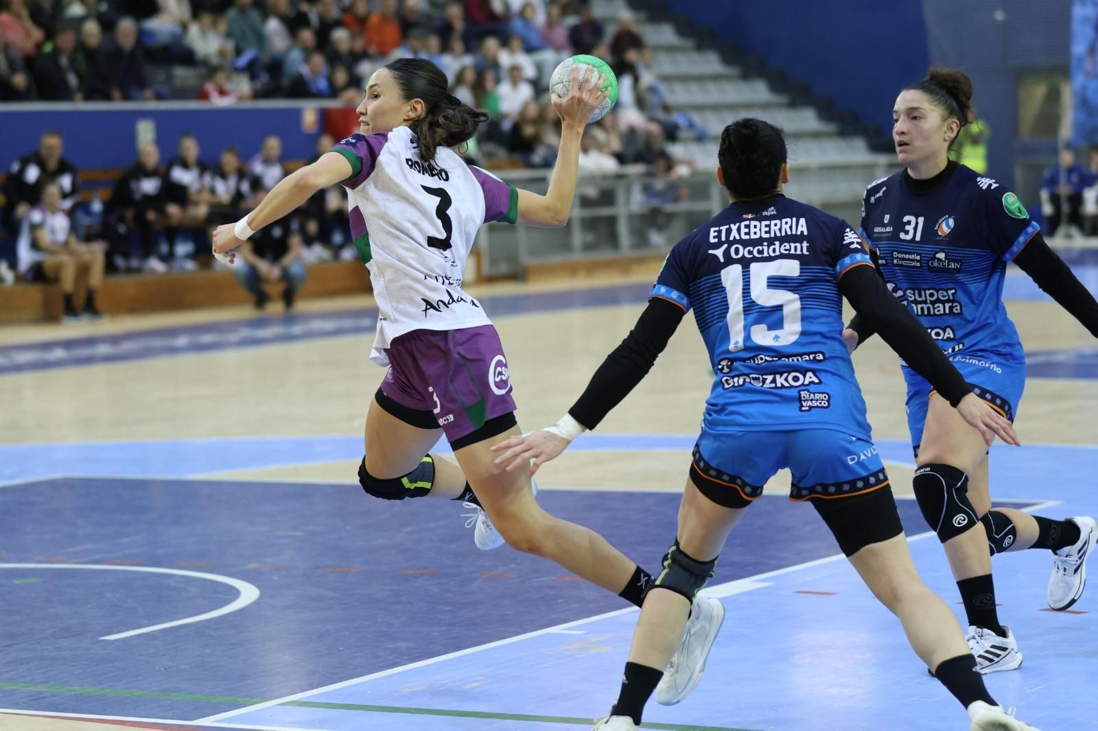 Derrota del Costa del Sol Málaga en su visita al Bera Bera (31-28)