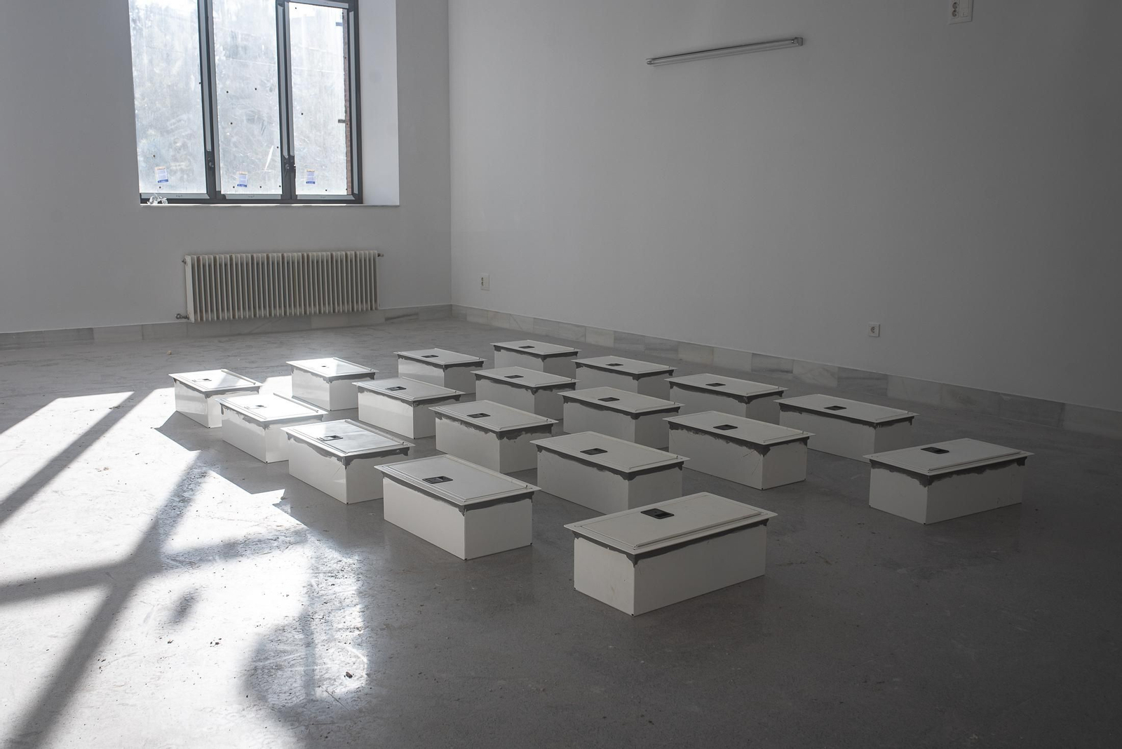 Una visita a las obras del IES La Rábida, en imágenes