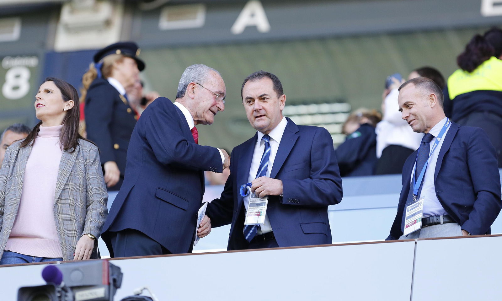 Francisco de la Torre, con José María Muñoz.