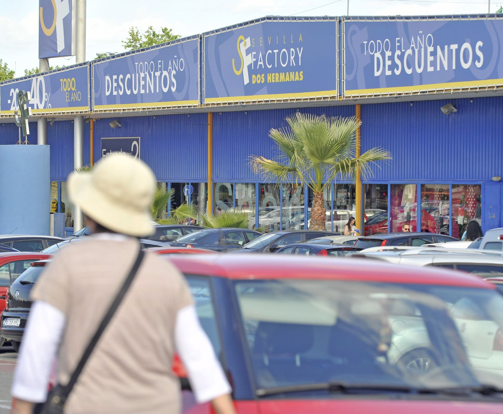 Imagen de archivo del exterior de Sevilla Factory Dos Hermanas.