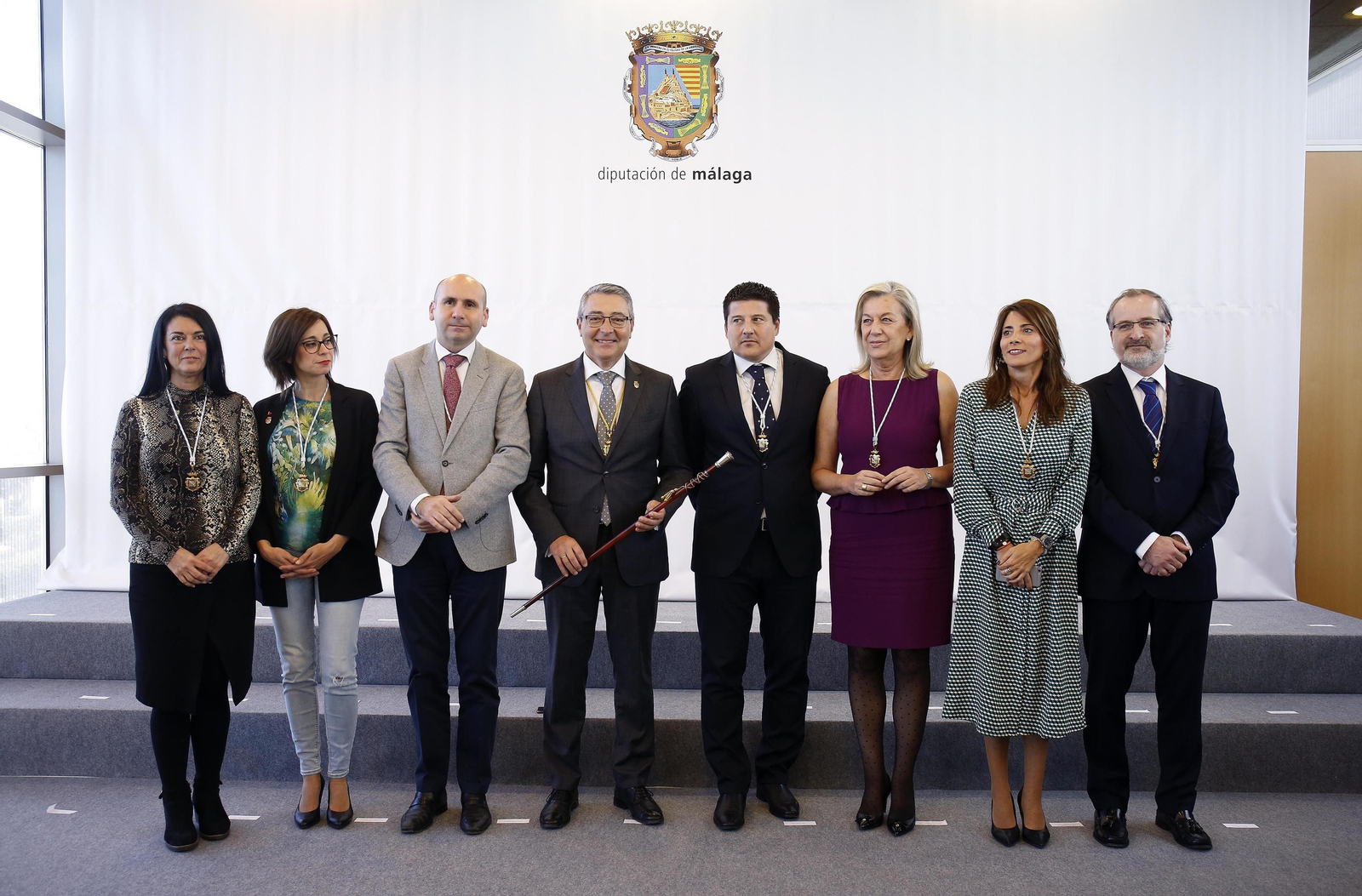 Las imágenes de la investidura de Francisco Salado como presidente de la Diputación de Málaga