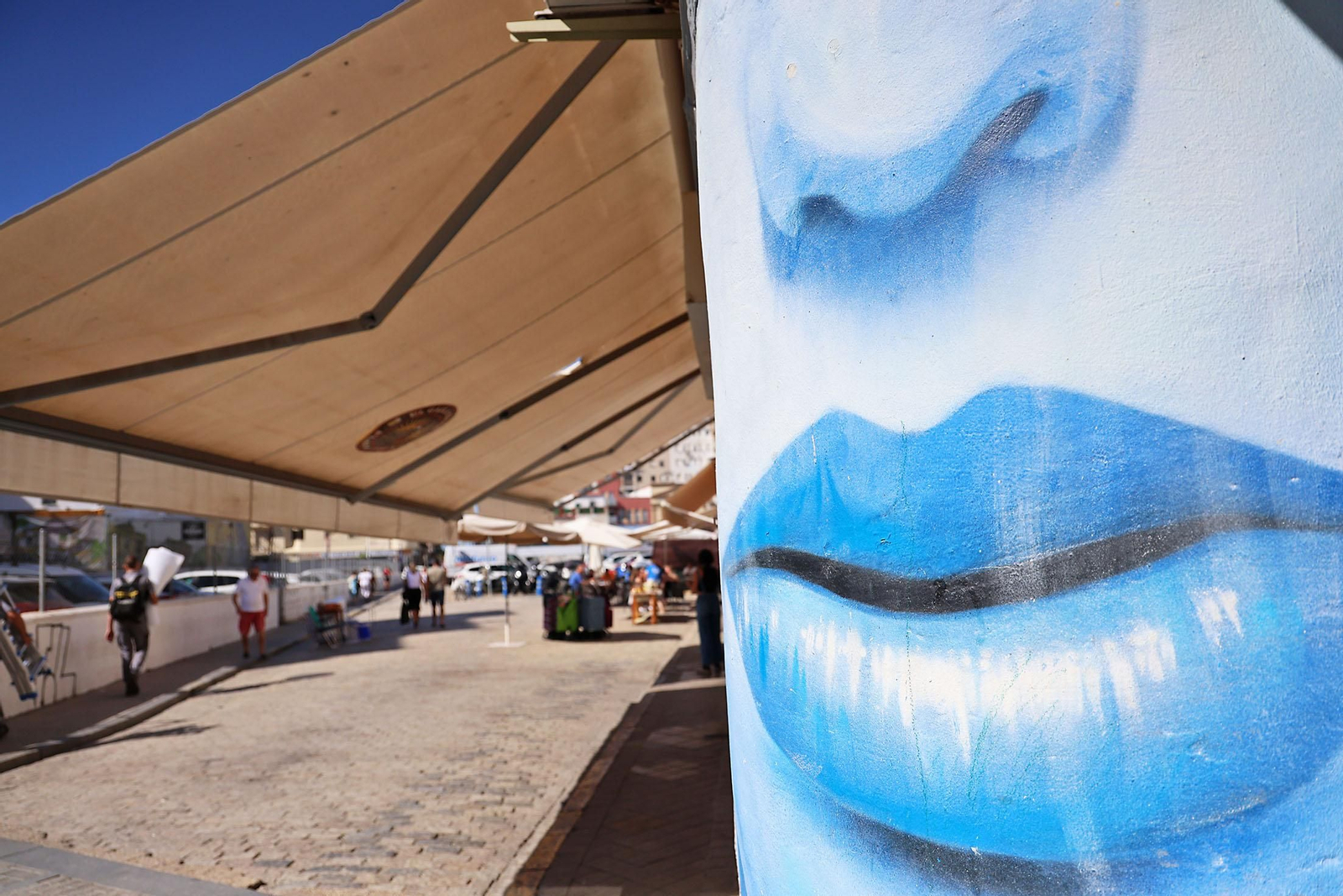 Imágenes de la zona donde irá ubicada la nueva Plaza Mayor de Huelva