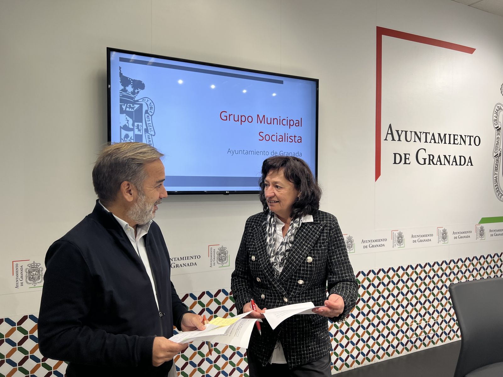 Jacobo Calvo y Eva Fernández.