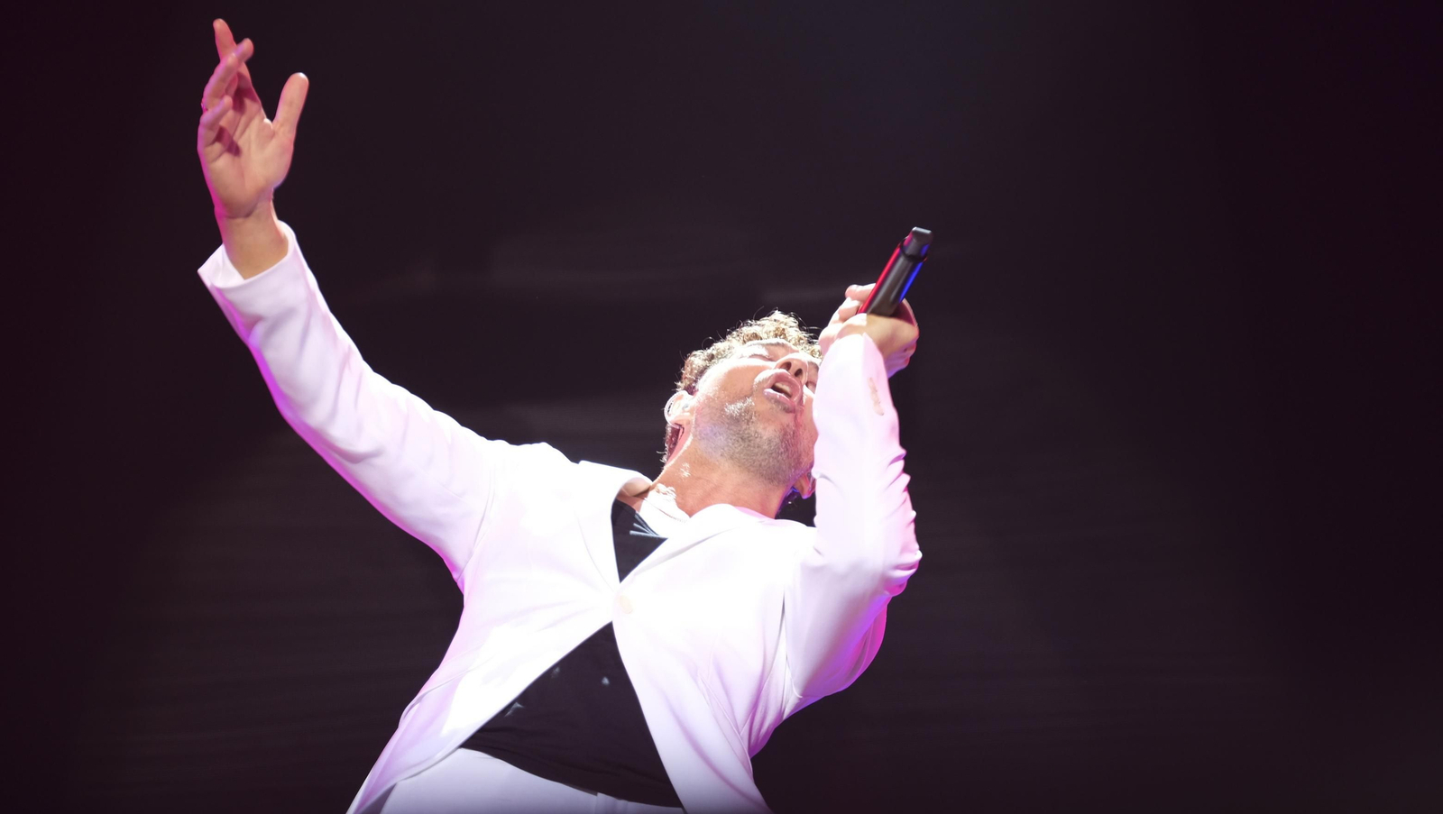 David Bisbal arrasa en su concierto de Roquetas de Mar