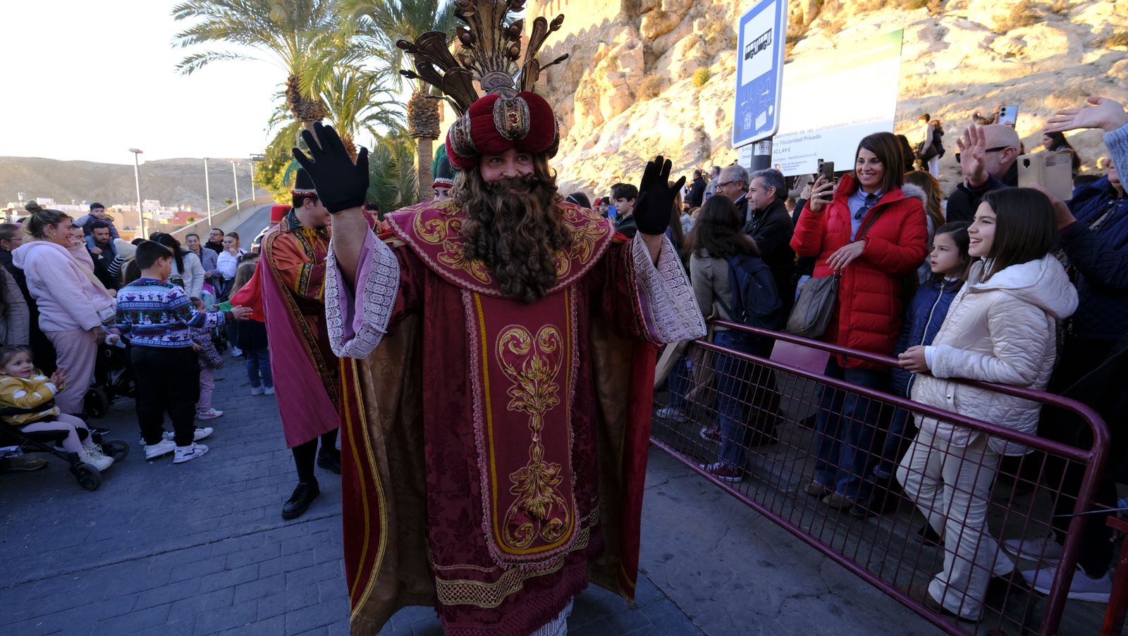 Fotogalería de la Cabalgata de Reyes Magos en Almería