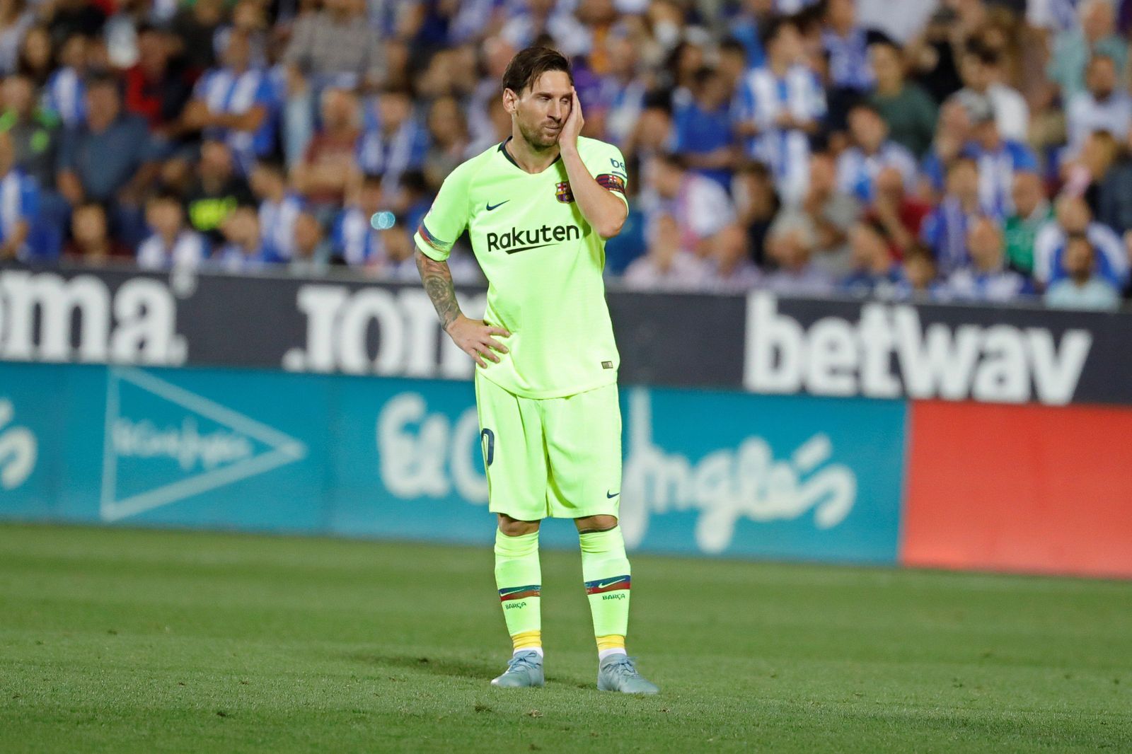 Las imágenes del Leganés-Barcelona