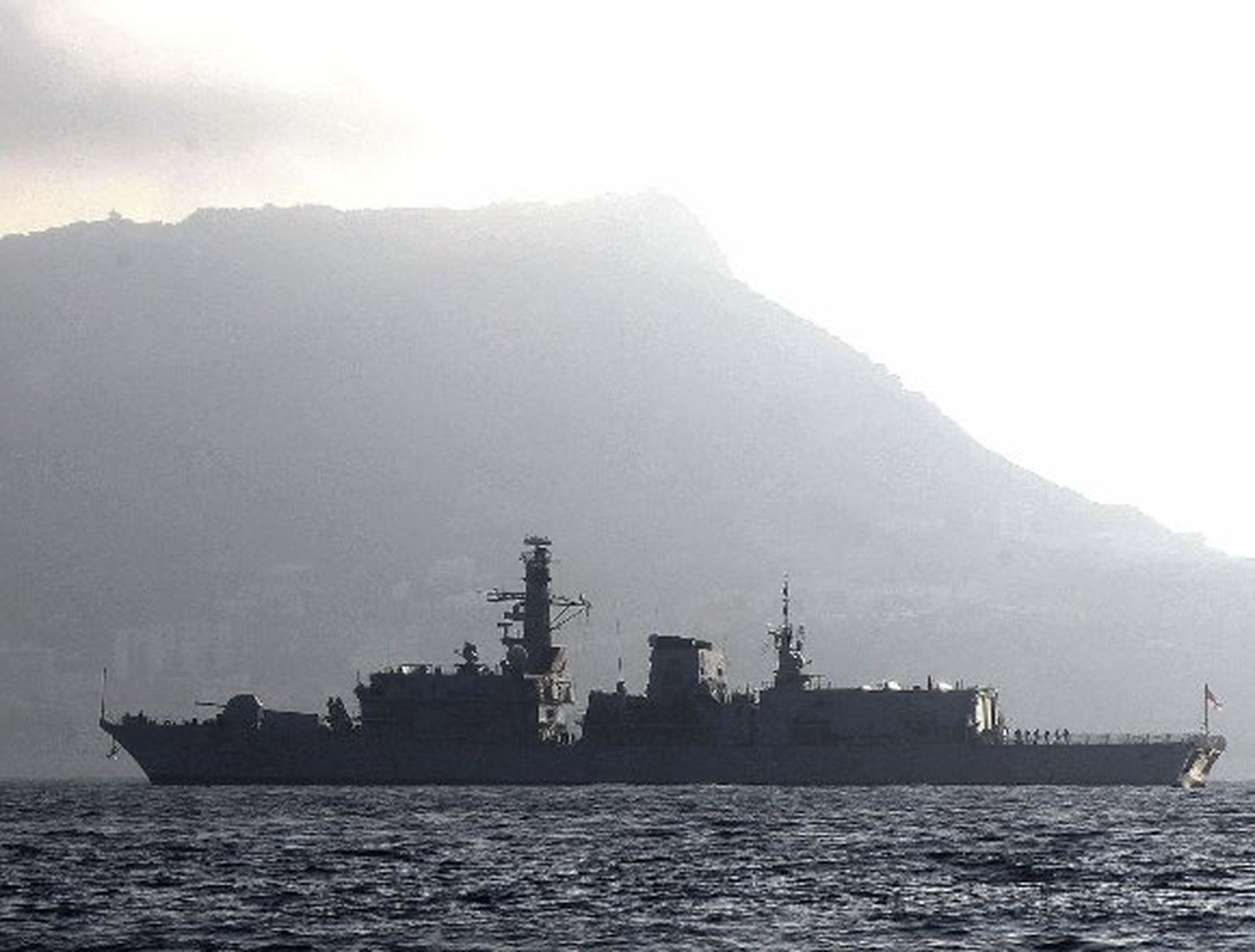 La fragata británica 'HMS Westminster' llega a Gibraltar