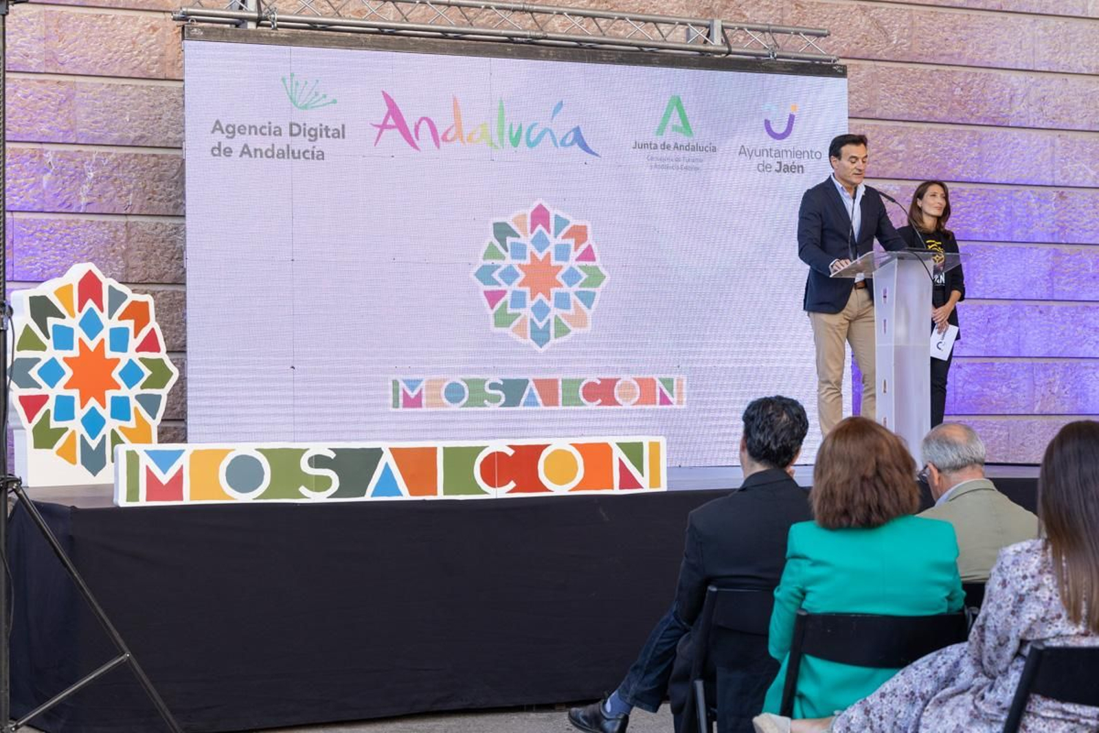 Presentación del evento Mosaicon, en imágenes