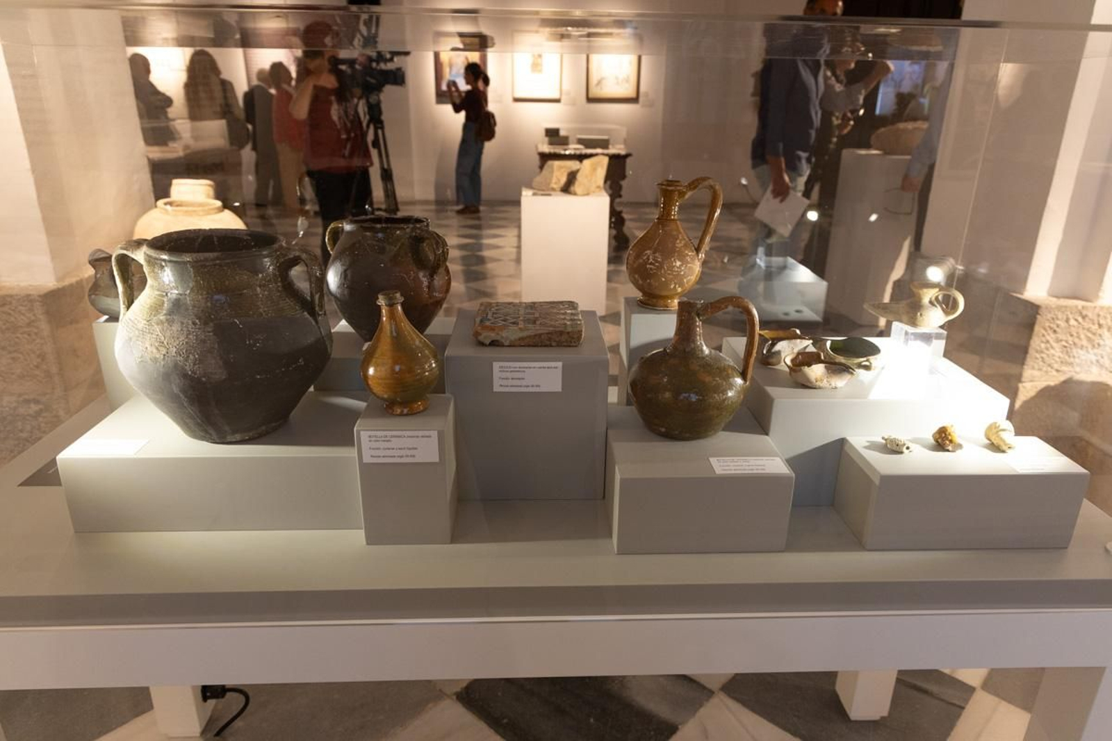 Inauguración la muestra "Los Baños Árabes de Jaén: Historia de un descubrimiento y su restauración. 40 años del Premio Europa Nostra"