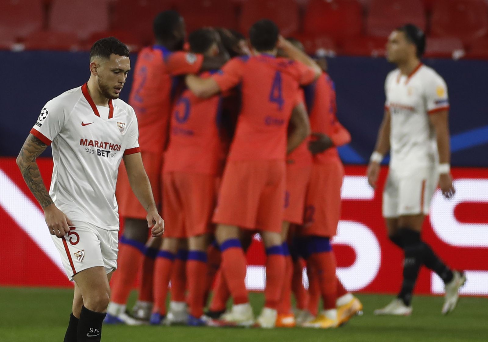 Las imágenes del Sevilla-Chelsea