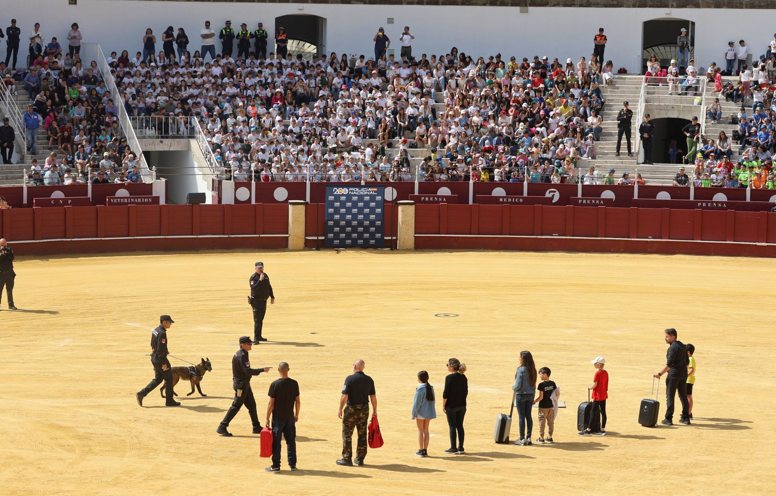 X Encuentro con Escolares de Málaga con la Policía Nacional