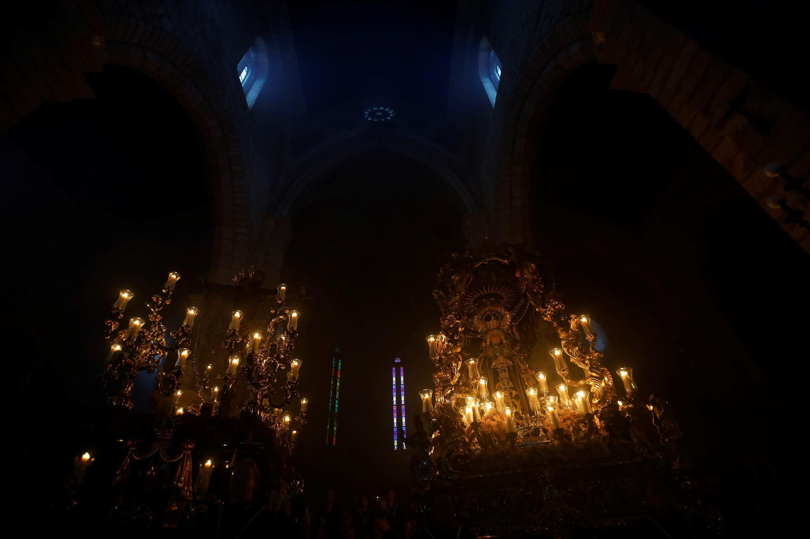 Las imágenes del Remedio de Ánimas en San Lorenzo el Lunes Santo de Córdoba