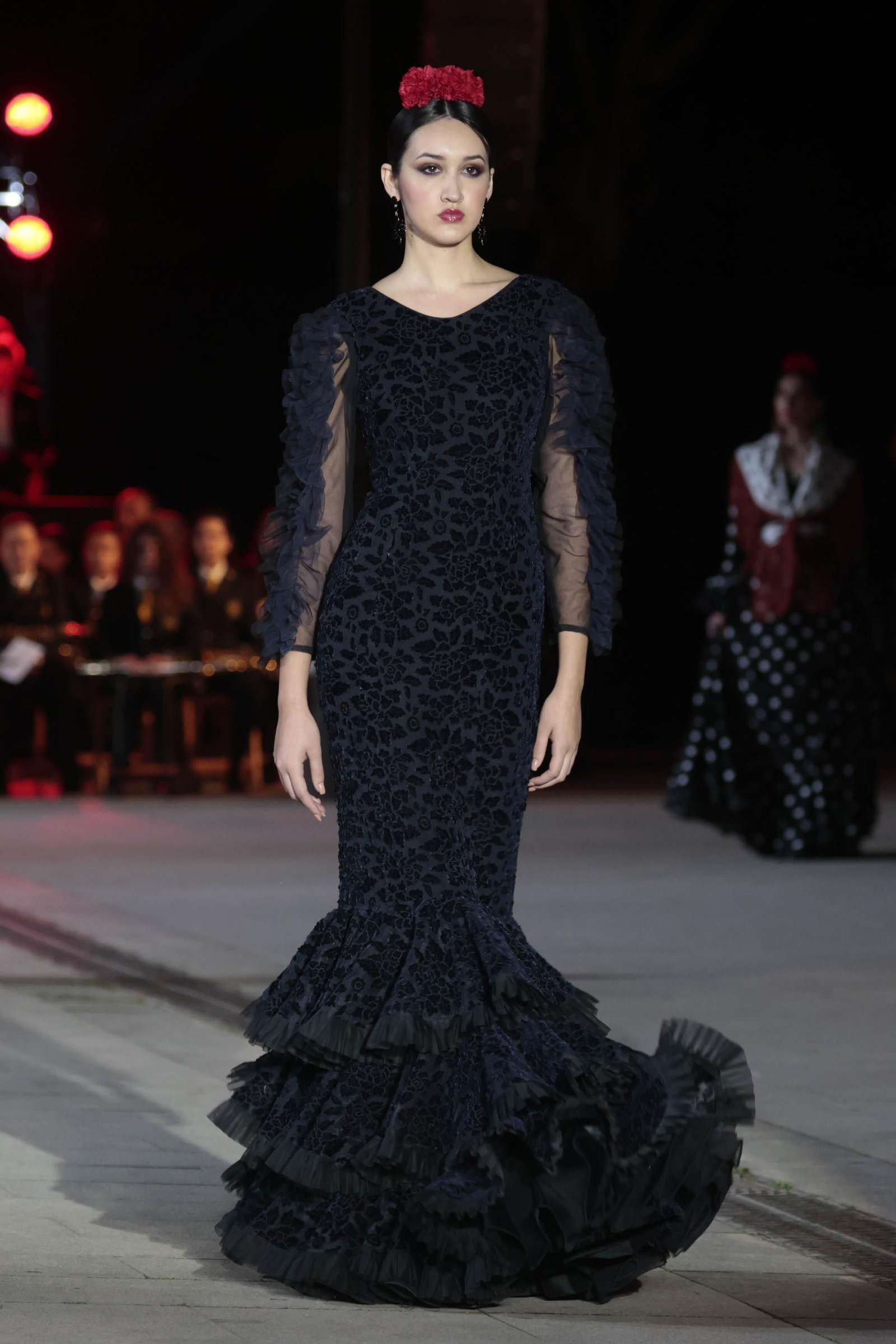 El desfile Andalucía es flamenca en el Palacio de San Telmo, todas las fotos