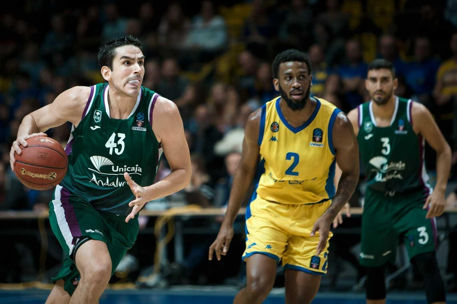 Carlos Suárez, en un partido de Eurocup. Carlos Suárez, en un partido de Eurocup.