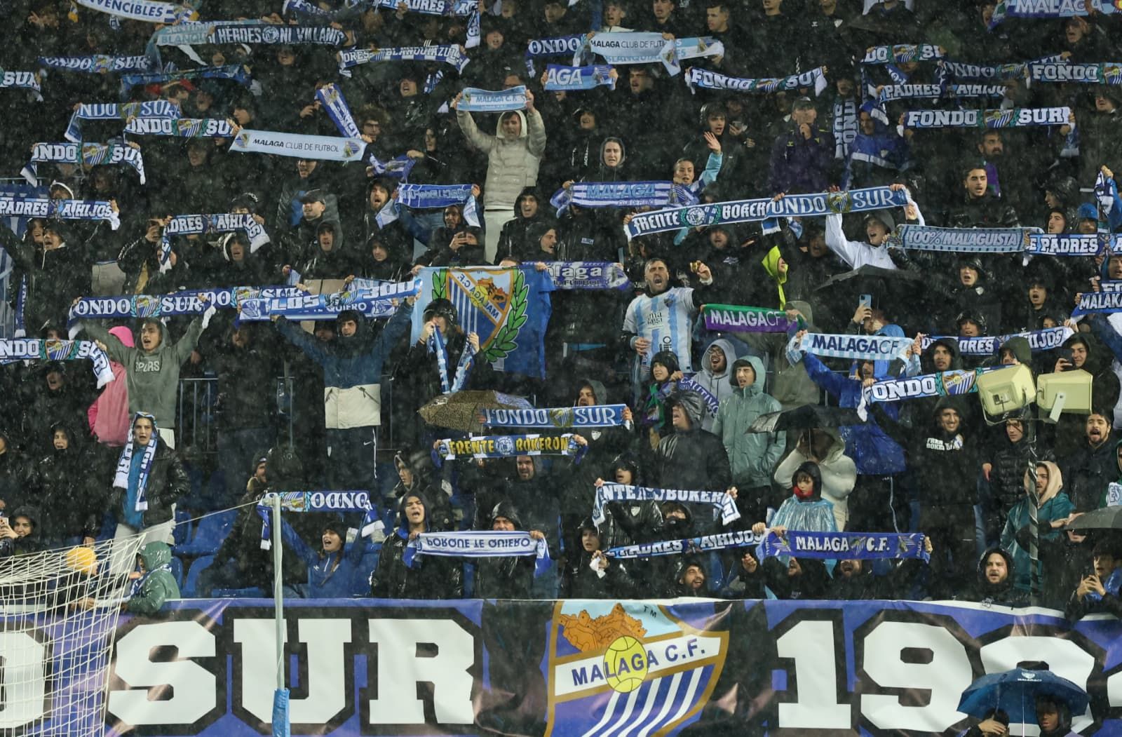 Las fotos del Málaga CF-Burgos
