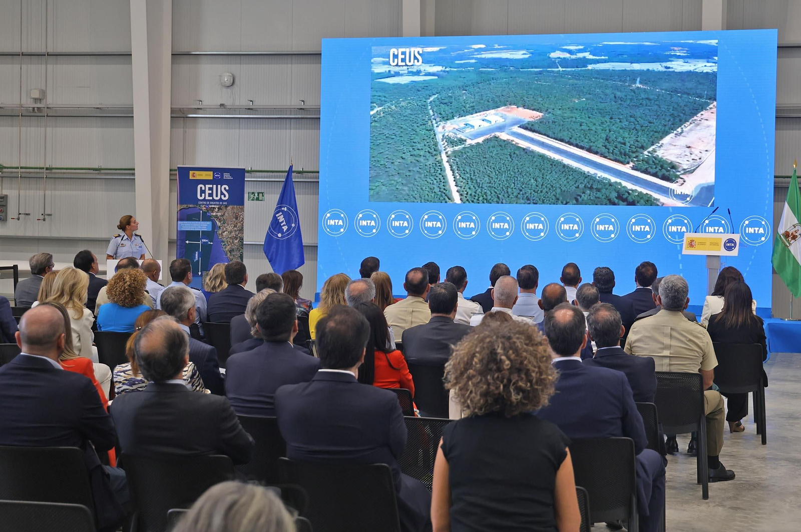 Imágenes de la inauguración del CEUS por Pedro Sánchez en Moguer