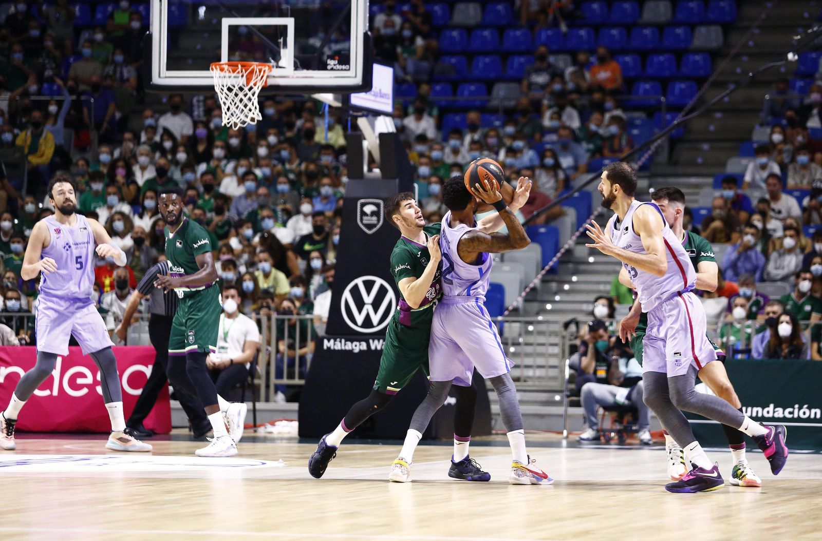 Las fotos del Unicaja-Barça
