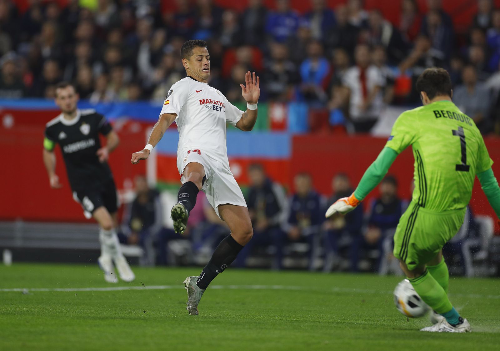 La imágenes del Sevilla fc-Qarabag Fk