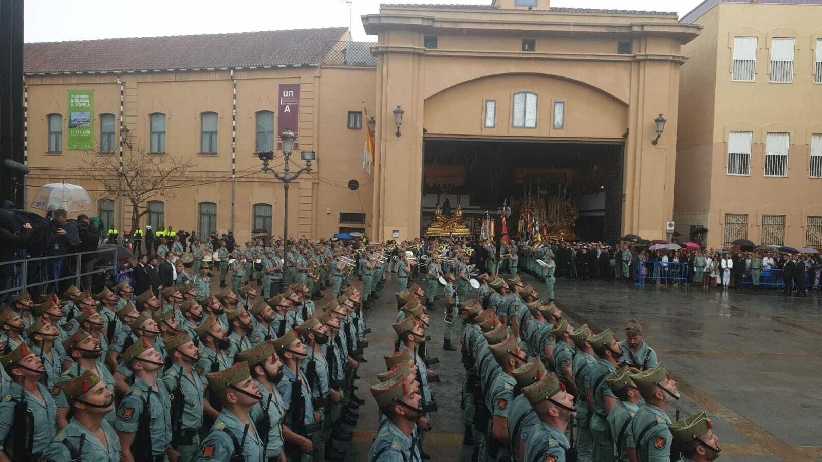 Las fotos del desembarco de la Legión en Málaga