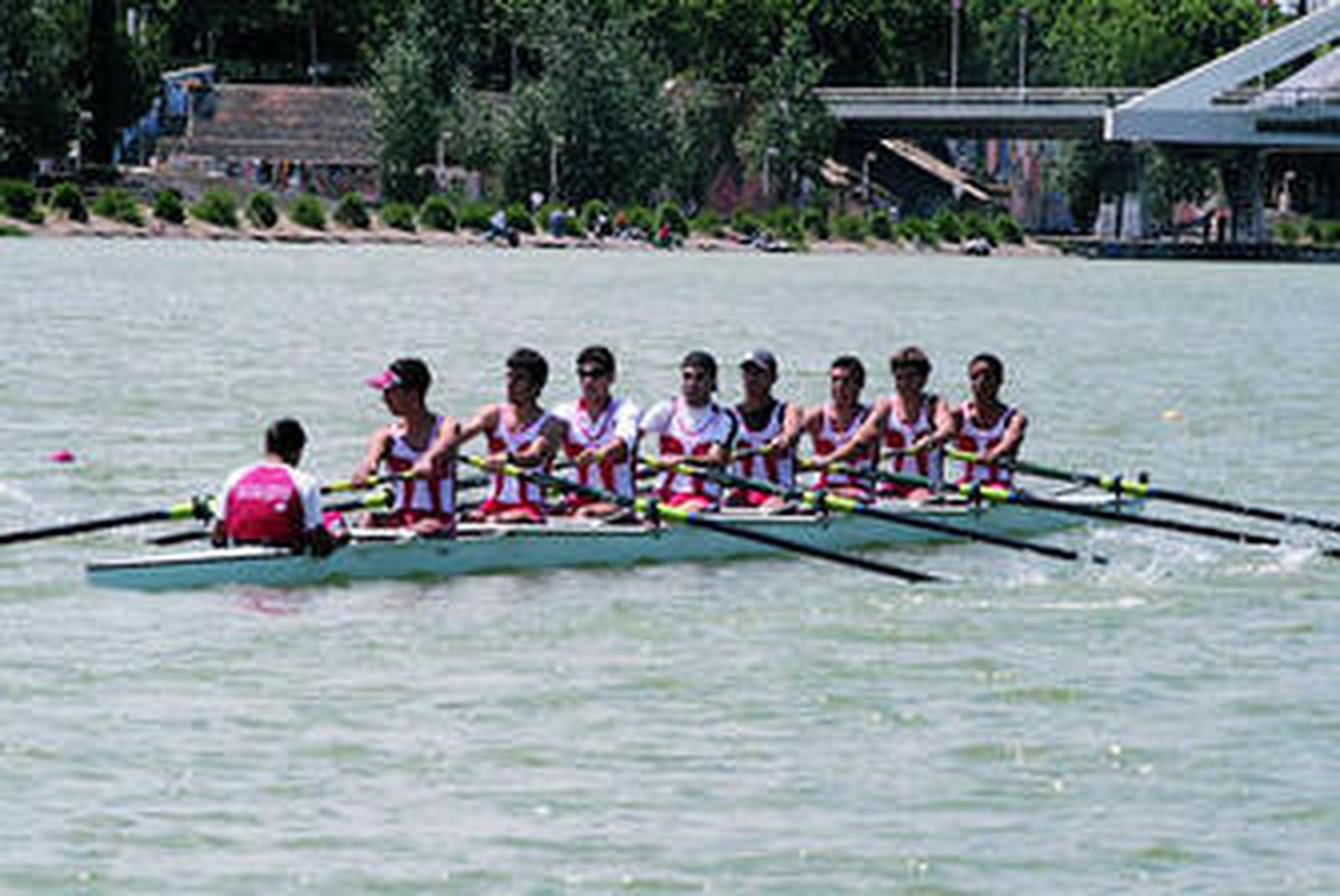 Un momento de la competición.