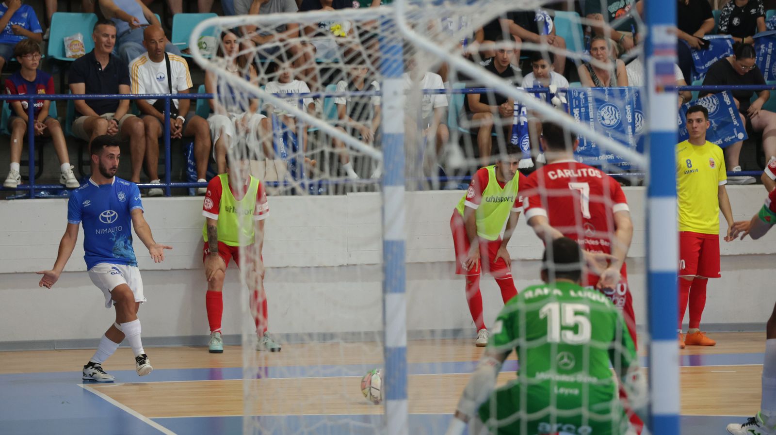 Imágenes del partido del Xerez Toyota Nimauto - Móstoles
